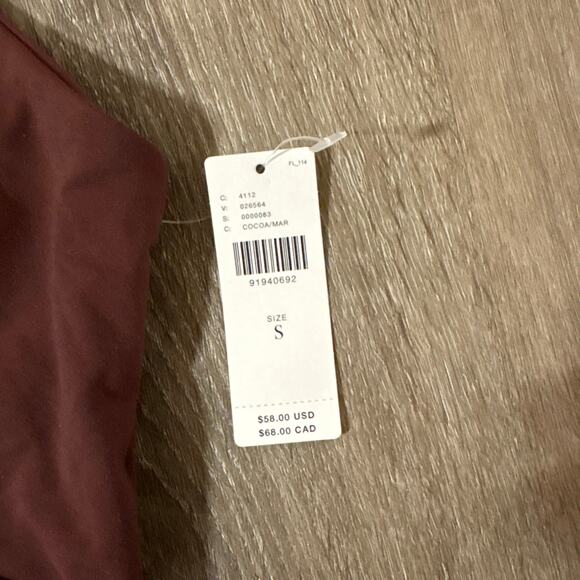 Anthropologie Cocoa Brown Halter Neck Open Back Tank Top NWT Size S - Picture 7 of 9